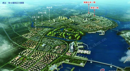 卓达香水海 中国第一座完全意义上的滨海新城